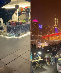 对话多位摊主,或日赚百元或血本无归