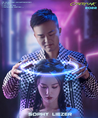 打破传统,婚纱照拍居然拍得超有科技感??