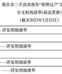 二手房双预告带押过户哪些银行能办