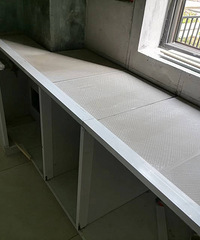 砖夹橱柜成型,大家看看效果如何?