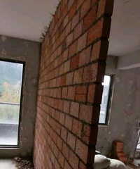 为什么我家的新建墙是这样的啊?这是OK的吗?