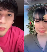 钟丽缇直播卖麻辣小龙虾时又哭了