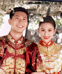 窦骁何超莲婚礼现场公开,满脸幸福