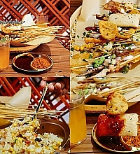 发现一家宝藏炸串店,蘸碟竟是甜辣味