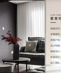 实景|100㎡黑白灰现代风,每一处都藏着惊喜