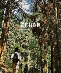 重庆周边休息日骑行徒步,广安华蓥山霍比特森林,全程十一公里