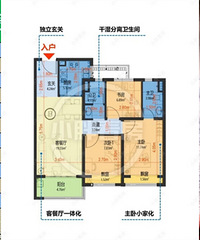 ���Ϻ��û����£�800�������⻷��100ƽС����