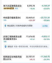 每个基金都亏三四十个点,什么时候才能回本啊