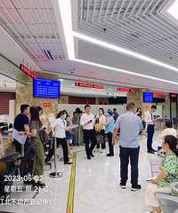 2023.6.2下午,江北房交所过户现场