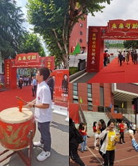 高考进行时,高三学子热血“出征”
