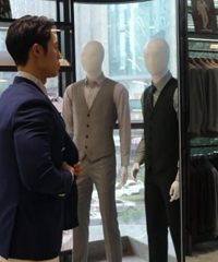男朋友适合哪套西服?
