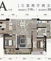 公园里95平,备孕中为宝宝打造无醛设计方案