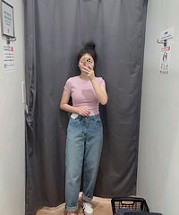 梨形身材在优衣库买到条神裤,版型真的好绝啊