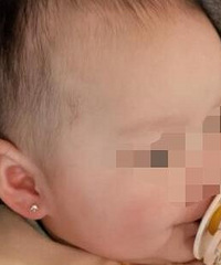 给婴儿打耳钉、4岁女孩做美甲?
