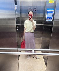 打工人的8月平价穿搭,夏天最爱穿各种长裙了