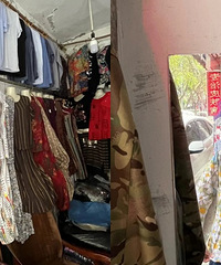 好奇去逛了农贸市场的衣服