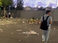 演唱会完后满地垃圾