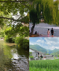 三刷贵州,订的民宿清净,能漂流耍水