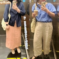 小胖妹的工作日穿搭