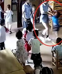 3岁孩子遭多名老师体罚,涉事教师被停职!