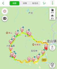 超火的悬崖村徒步,视野开阔景色美,中途还能耍水