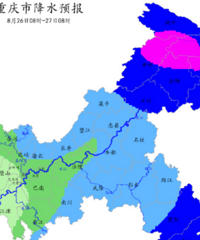 今日大部地区将遭遇强降雨