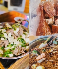 三刷乐山美食,钵钵鸡好吃,翘脚牛肉踩雷了