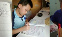 小学四年级,记录陪娃写作业的点滴