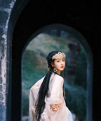 姜贞羽拍了一组战损公主的写真,你们觉得和李沁的元淳比如何?