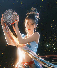baby颜值真的太优秀了,新出的飞天简直就是画中美人