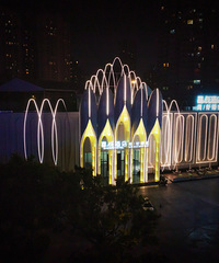 国庆中秋双节重庆游玩,来世纪金源吹江风喝小酒