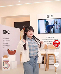 优衣库大码女孩穿也好看啊!拒绝身材焦虑