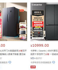 1千多和1万多的冰箱,差距到底有多大?