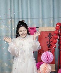 大码新中式晨袍好貌美!平时穿也OK,超级出片氛围感拉满