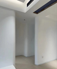113㎡硬装完工,满屋弧形墙,这氛围感绝了