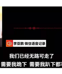 李亚鹏,已输光家产