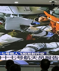 厉害了!神舟十七发射成功,重庆学生作品上天