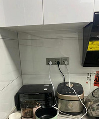 搬了家还是乱!想看看你们干干净净的厨房
