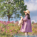 画风唯美的户外写真