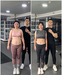 和姐妹一起减肥,我瘦了26斤,她瘦了30多斤!都全靠这个教练