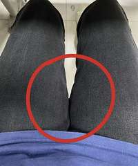 坚持两个多月,肉眼可见的变瘦,终于不磨档了