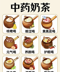 分享9款养生又好喝的中药奶茶,从此喝奶茶再无罪恶感