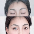 我的高低眉被改好了