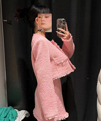 大胸是不配穿小香风吗?选衣服比选男友都费劲