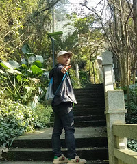 龙年初一带女儿徒步十公里,阔以滴