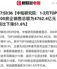 �������ݣ�1-2��TOP100���������ܶ�ͬ���½�51.6��