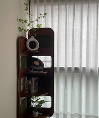 70平小窝,你们都装奶油风,我偏要装焦糖风