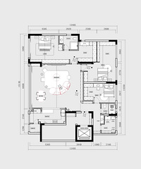 公区全开放,餐厅放阳台,拥有3个衣帽间的快乐谁懂啊!