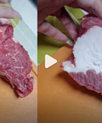 女子买牛肉发现是牛油上贴瘦肉