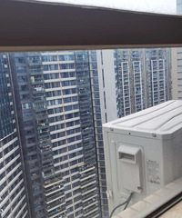 花大价钱安落地窗,难道是为了看楼下的空调外机